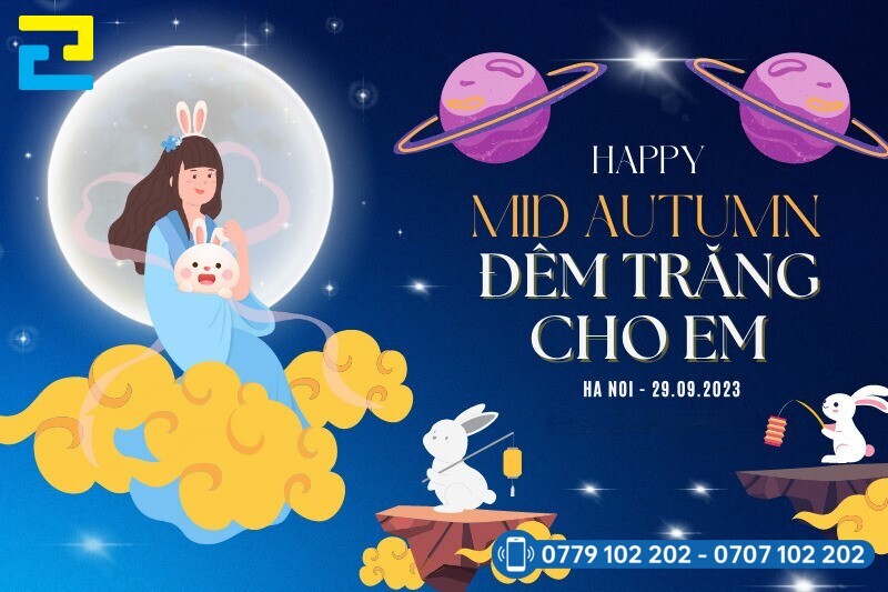 Mau 8 Phong Trang Tri Trung Thu Dep