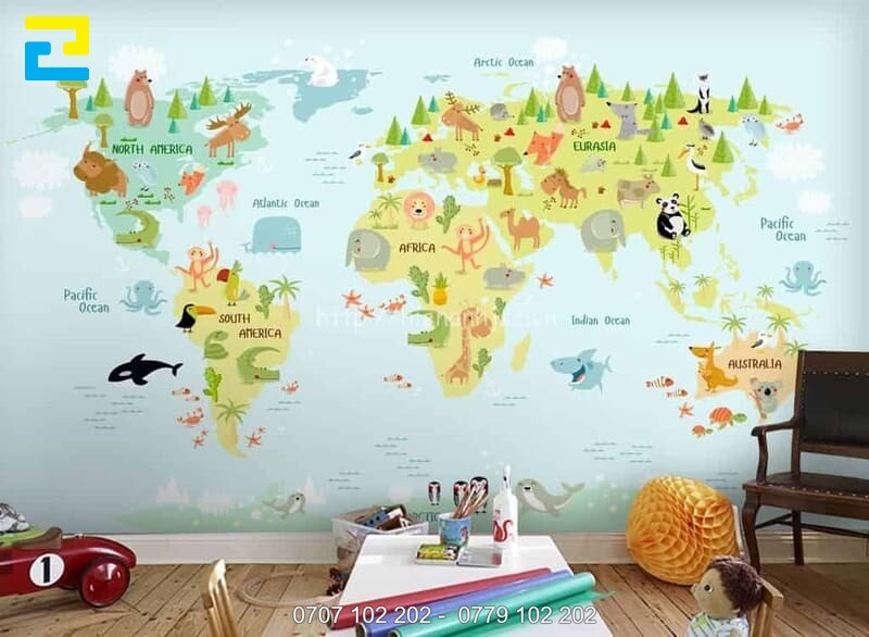 Mau Decal Dan Tuong Mam Non Ban Do