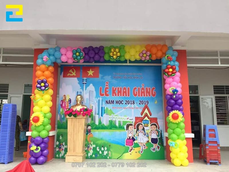 Mau Trang Tri Khai Giang Mam Non 1