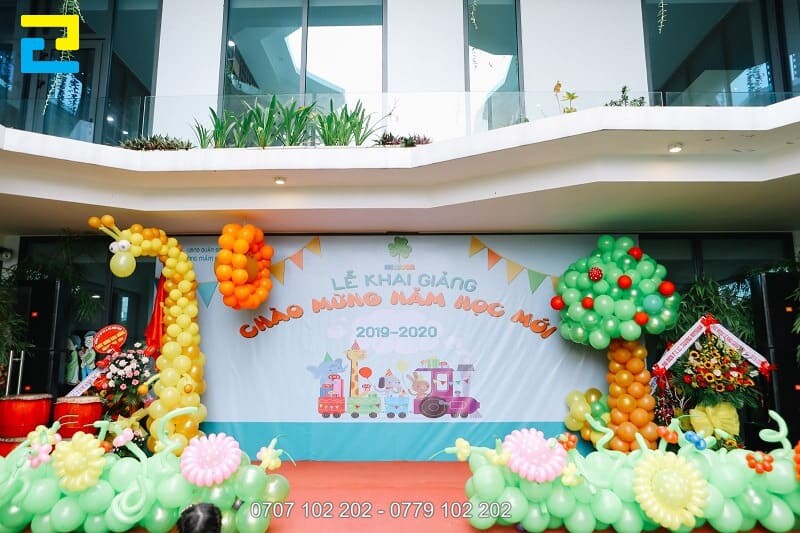 Mau Trang Tri Khai Giang Mam Non 2