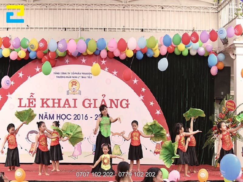 Mau Trang Tri Khai Giang Mam Non 3