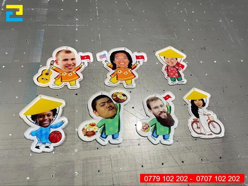 Qua Tang Khai Giang In Sticker