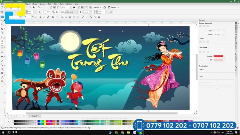 Thiet Ke Phong Trang Tri Trung Thu