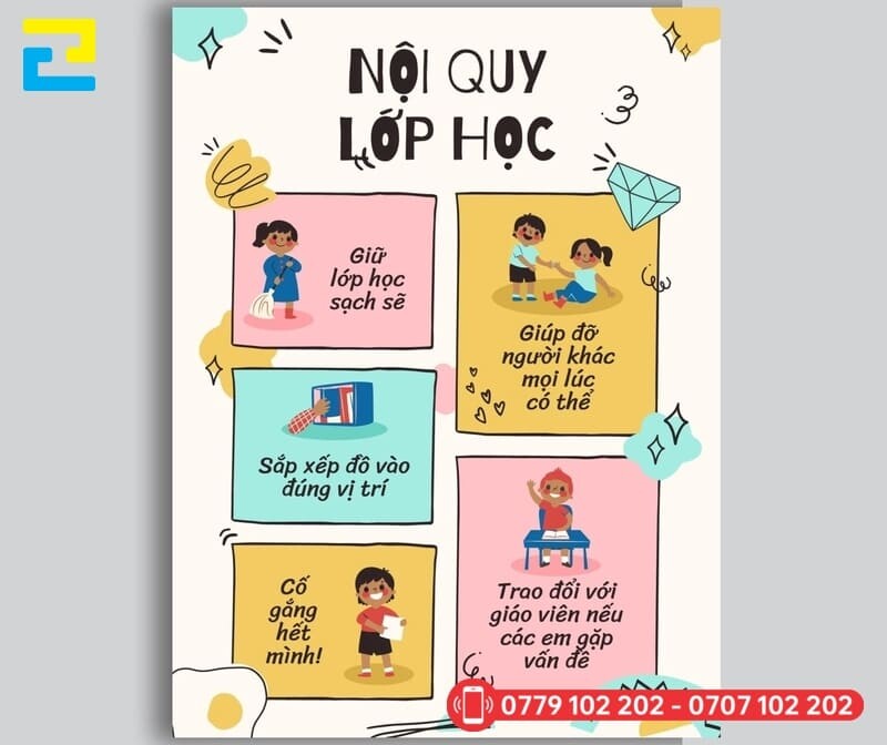 Tieu Chi Cua Bang Noi Quy Lop Hoc