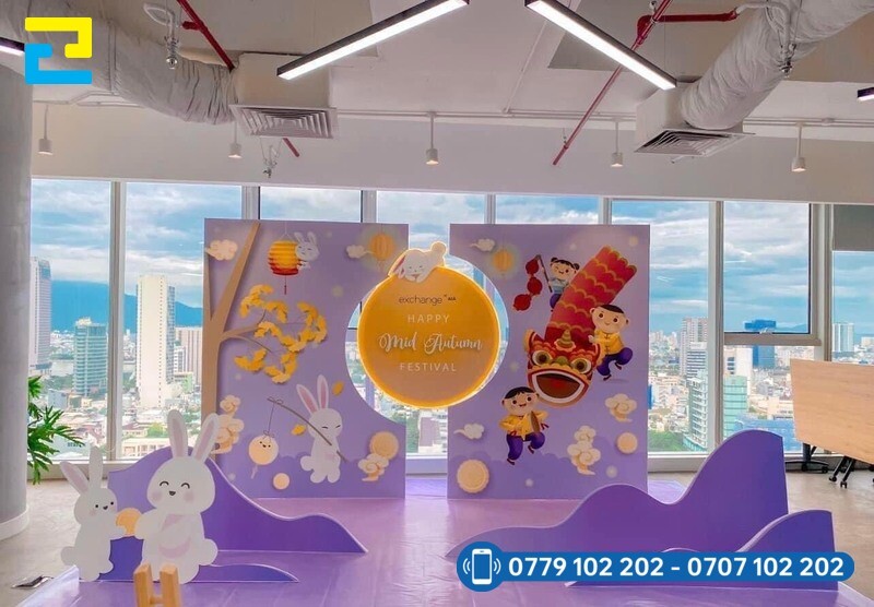 Trang Tri San Khau Trung Thu Decal Formex