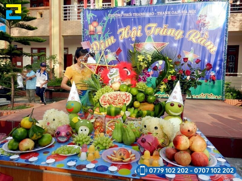 Trang Tri Trung Thu Lop Hoc Cap 2