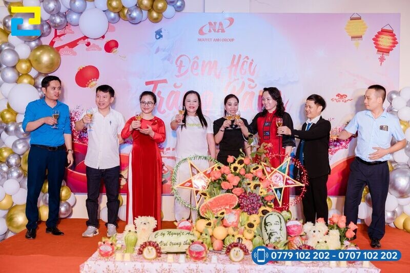 Y Tuong Trang Tri Trung Thu Van Phong