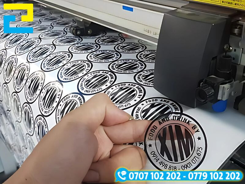 In Tem Decal Nhua Bang May In UV