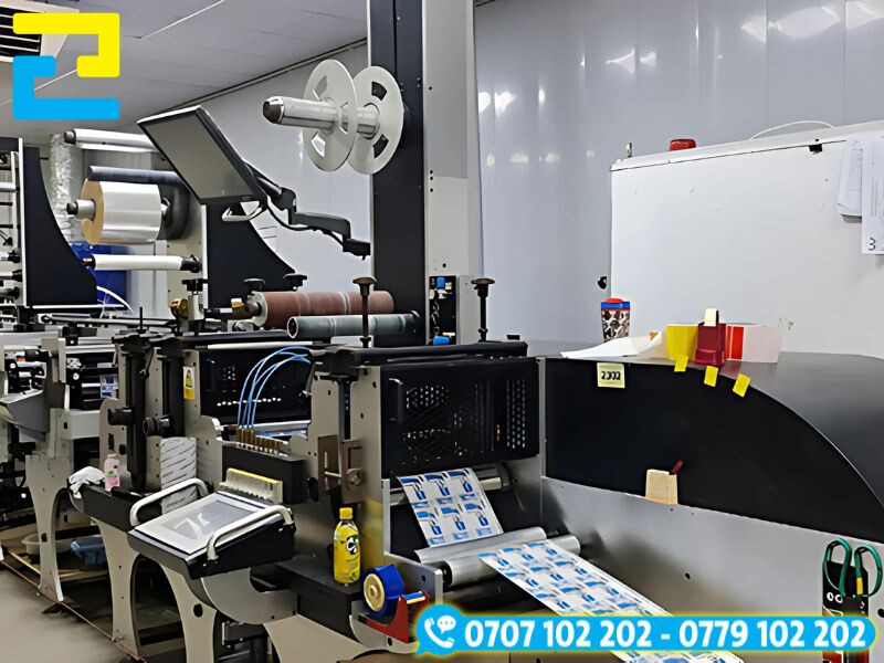 Cong Nghe In Tem Decal Nhua Flexo