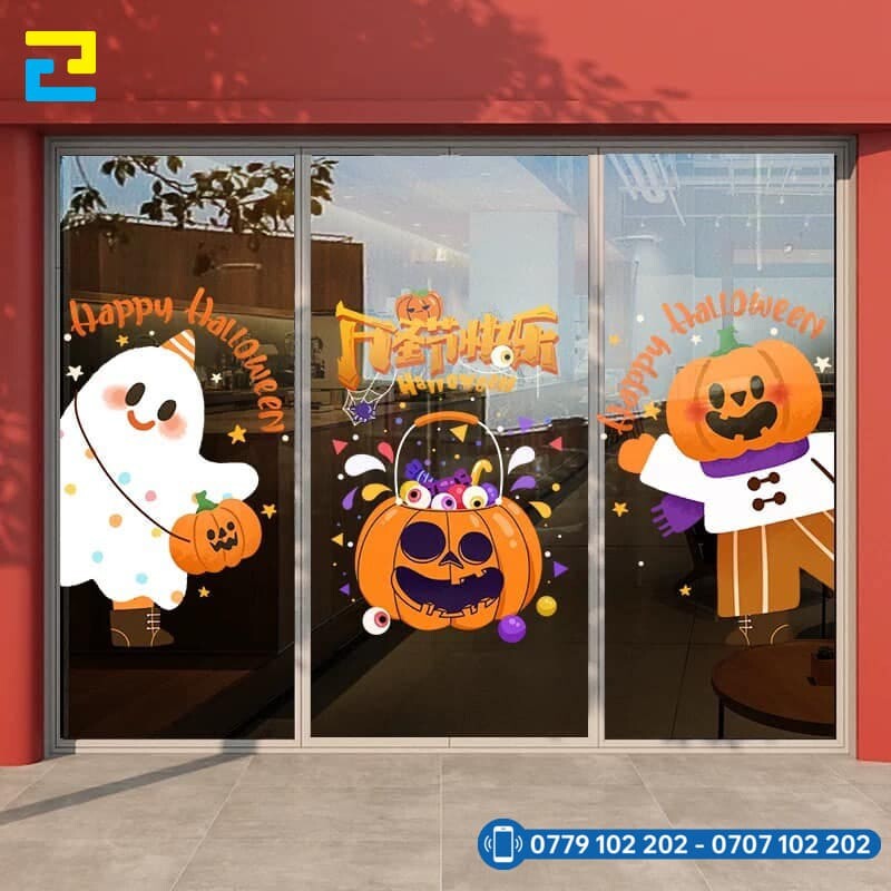 Decal Trang Tri Halloween 5