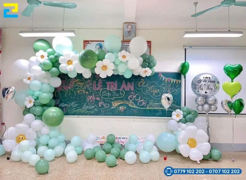 Mau 10 Trang Tri Bang Lop Hoc 20 11