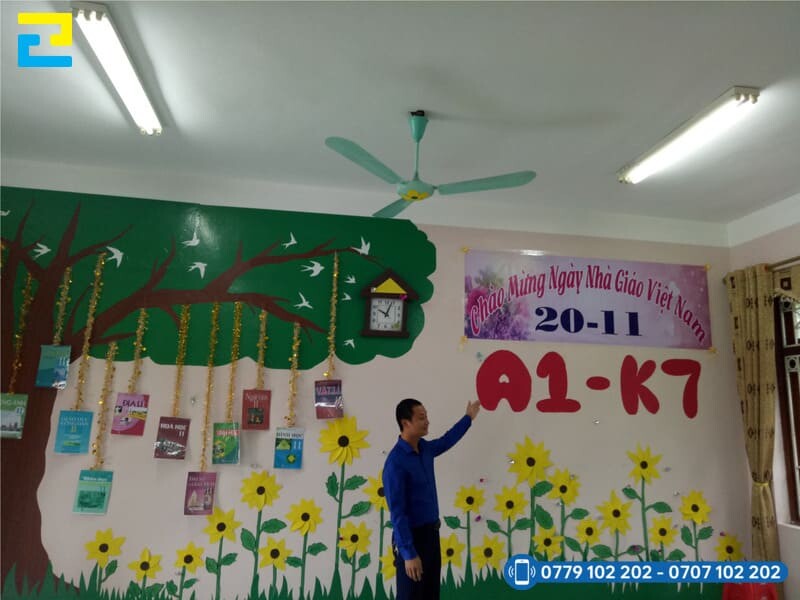 Mau 4 Trang Tri Lop Hoc 20 11 Cap 3