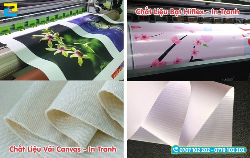 Chat Lieu In Tranh Tet