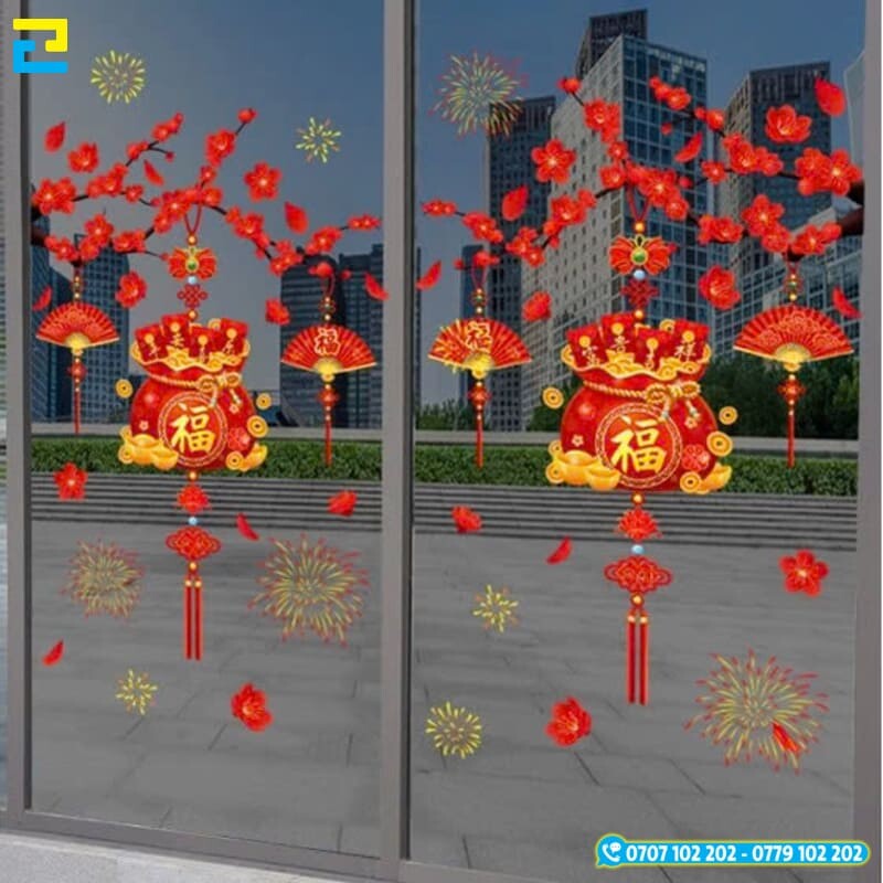 Decal Trang Tri Tet 2