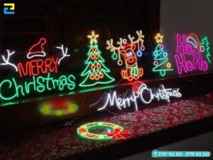Den Neon Giang Sinh Mau 4