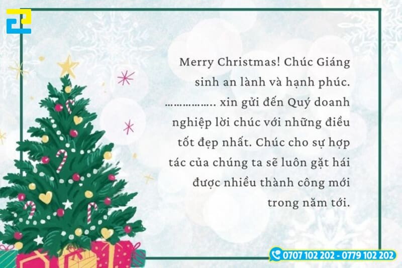 Loi Chuc Giang Sinh Doi Tac 2