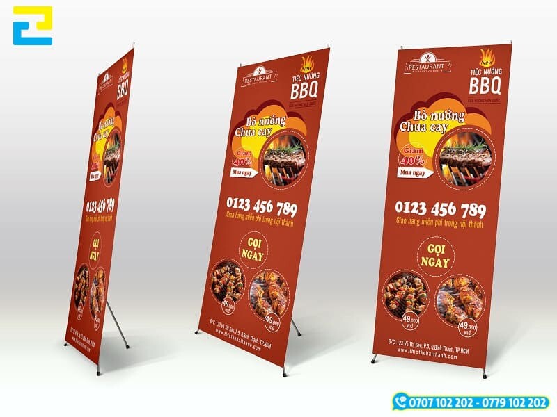 Mau 4 Standee Khuyen Mai