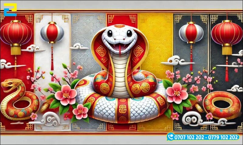 Mau Tranh Tet 2025 4