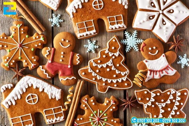 Tiec Giang Sinh Do An Banh Quy