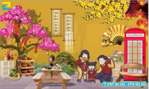 Tranh Tet Gia Dinh 1