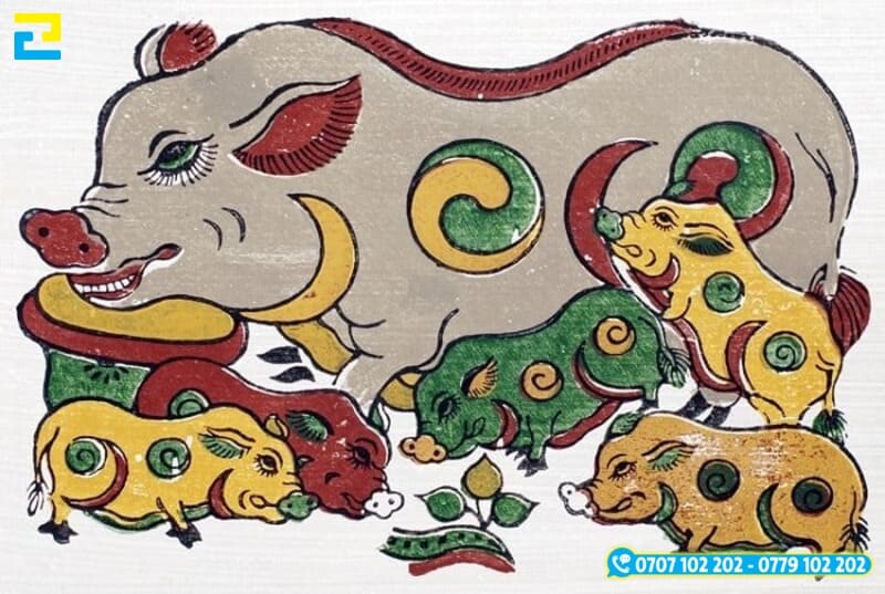 Tranh Tet Tranh Dong Ho 2