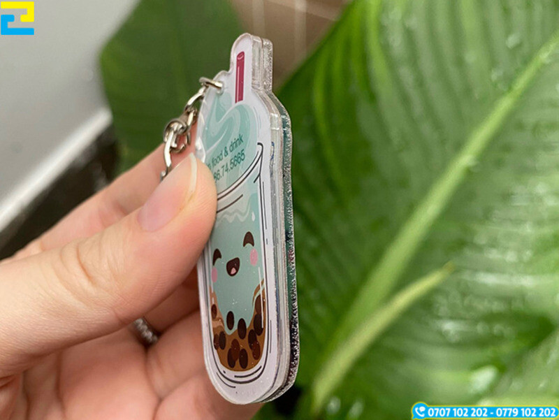 Cau Tao Cua Moc Khoa In Hinh Ly Tra Sua