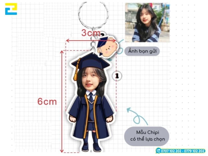 Kich Thuoc Moc Khoa Chibi