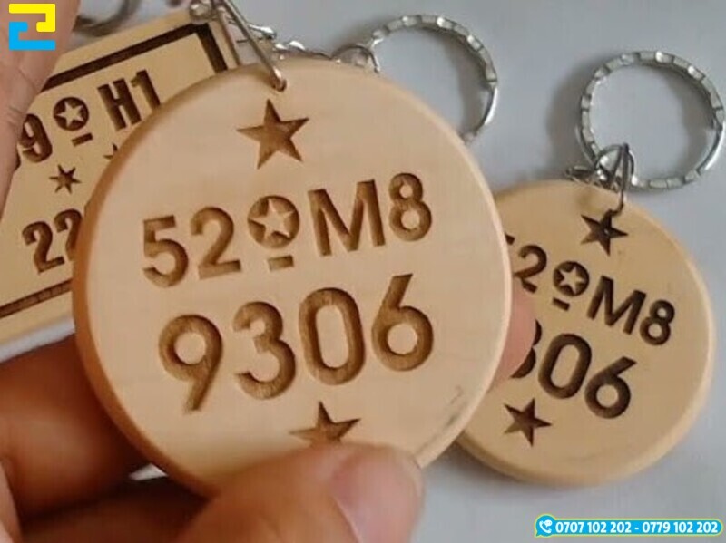 Mau Moc Khoa In Bien So Xe Khac Go