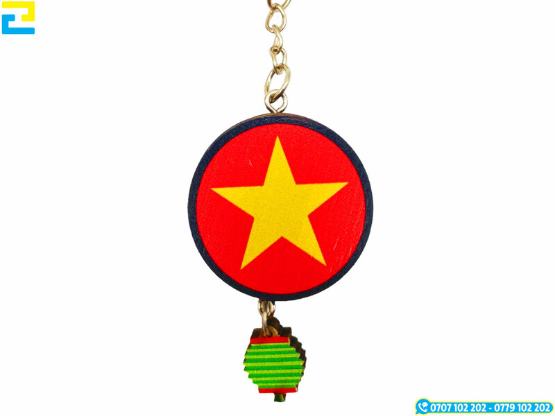 Mau Moc Khoa In Hinh La Co Chat Lieu Go