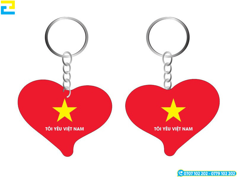 Mau Moc Khoa In La Co Hinh Trai Tim