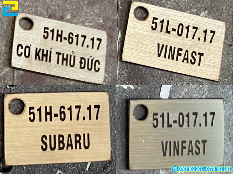 Moc Khoa In Bien So Xe Inox