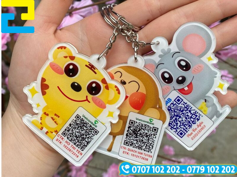 Moc Khoa 12 Con Giap In Kem Ma QR