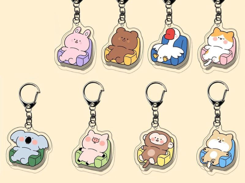 Moc Khoa Cute Duoc Thiet Ke Da Dang