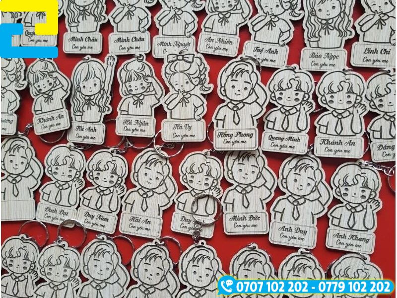 Moc Khoa In Ten Chat Lieu Go