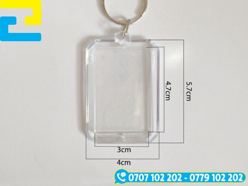 Kích thước của móc khóa