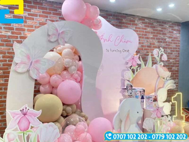 In Pp cán Format làm background sinh nhật