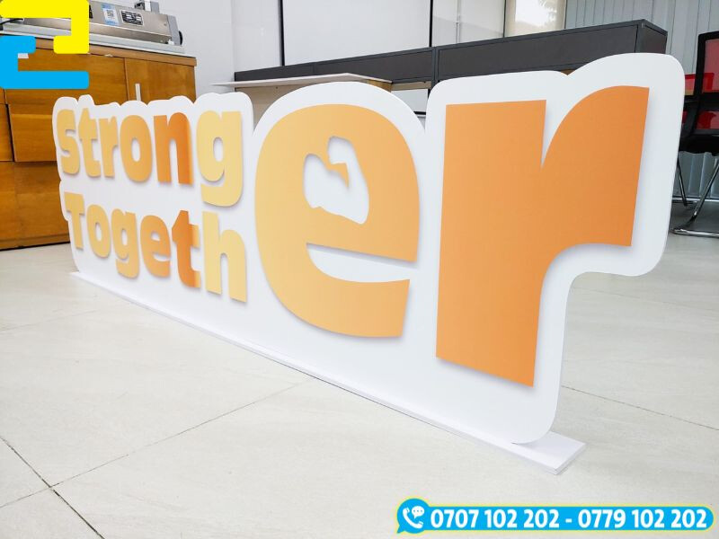 In mô hình trên chất liệu pp cán formex