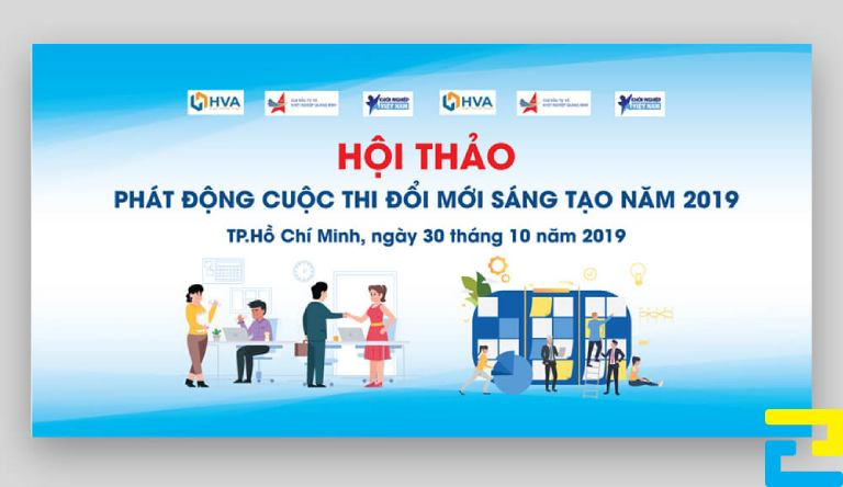 Backdrop hội nghị, hội thảo