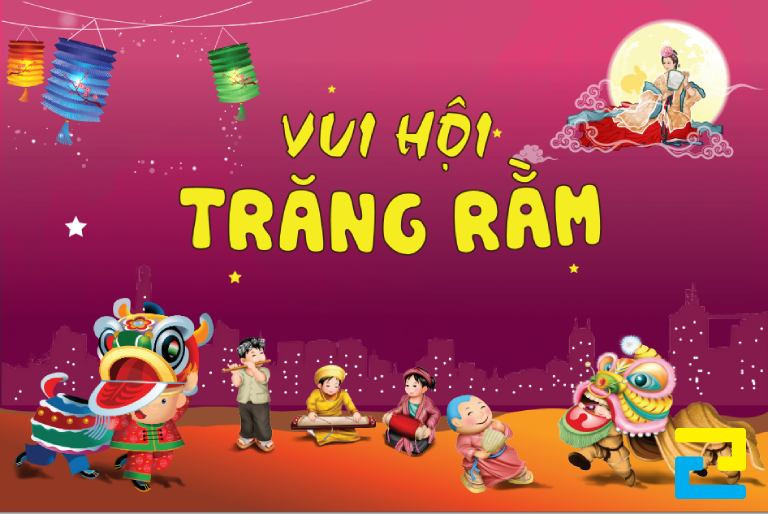 Backdrop Trung thu