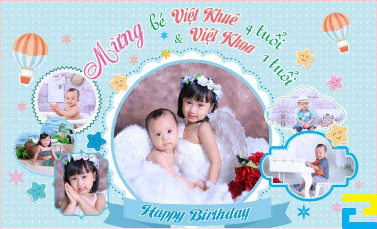 Backdrop sinh nhật