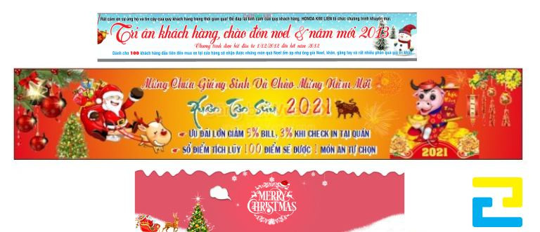 In băng rôn không cán màng