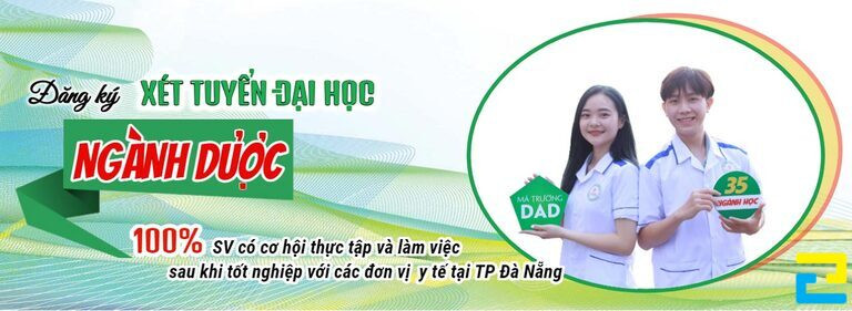 Mẫu băng rôn đăng ký xét tuyển đại học ngành dược