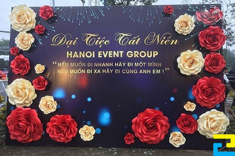 In bạt tất niên đẹp