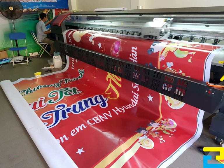 Công nghệ in phông bạt tất niên