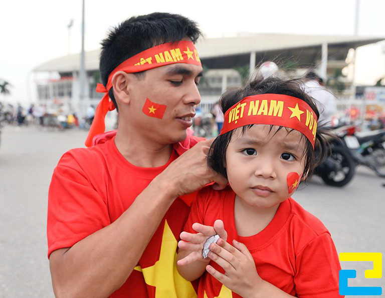 Cổ động Viên đeo Mẫu In Băng Rôn đeo đầu