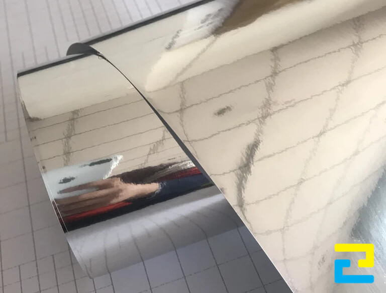 Decal Crom bạc bóng