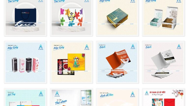 Aloha là công ty in ấn tại TPHCM đã thực hiện trên 50.000 đơn hàng và kết hợp với nhiều đối tác trong ngoài nước 