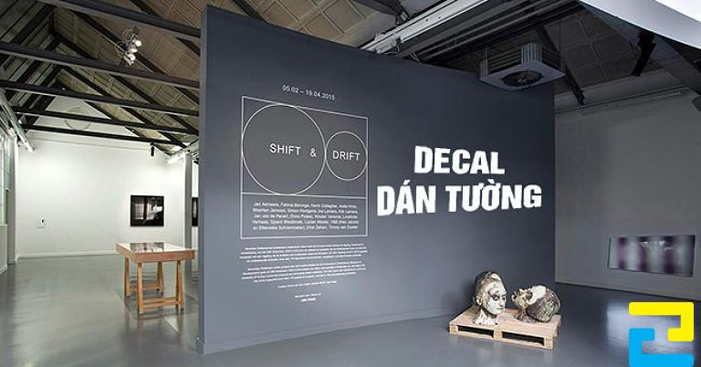 Ưu điểm của công nghệ in đề can dán tường
