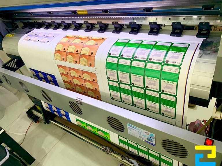 In decal sticker, in logo, in tem nhãn