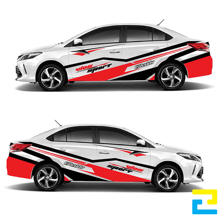 In Decal ô Tô đẹp Sắc Nét